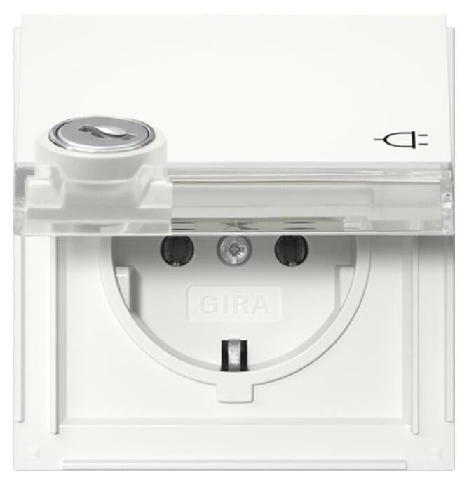 Gira Schuko KD stopcontact, gesorteerd
