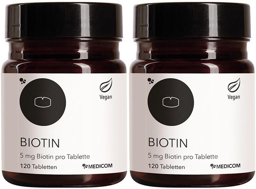 No Brand Biotin 5 mg pro Tablette 2x 2x120 St Tabletten