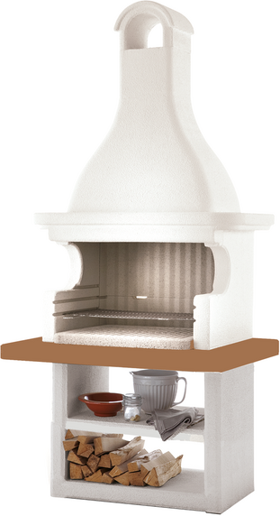 Palazzetti Portorose - Grillkamin - für Holz und Holzkohle