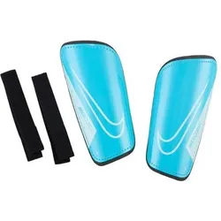 NIKE Unisex Schienbeinschoner Nike Mercurial Hardshell Soccer Shi, Größe S in Blau Blau