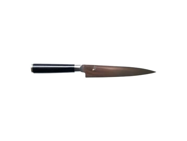 flexibles Filetiermesser Shun, Kai, grau/schwarz, Edelstahl