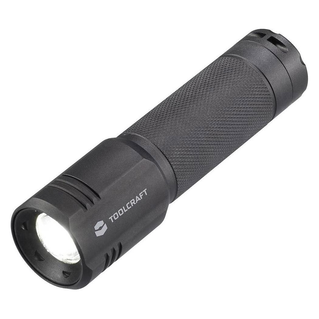 Toolcraft SMD LED Taschenlampe verstellbar batteriebetrieben 600 lm 144 g (13.20 cm, 600 lm) (TO-7838463)