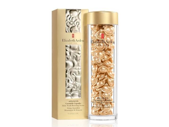 Elizabeth Arden – Advanced Ceramide Capsules – Daily Youth Restoring Serum – Drievoudig anti-agingeffect – 90 capsules