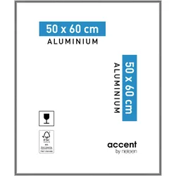 Nielsen Bilderrahmen Accent Aluminium Stahlgrau / 50 x 60