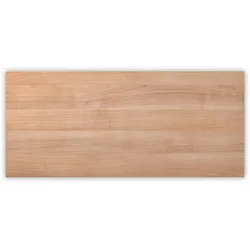 bümö Tischplatte 180x80 cm in Nussbaum, Schreibtischplatte aus Holz, Holzplatte, Spanplatte kratzfest beschichtet, ABS-Kante, 120 kg Tragkraft für