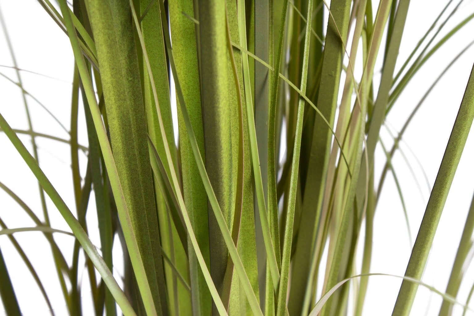 Kunstgras BOTANIC-HAUS "Grasarrangement Arusha", bunt (grün, hellbraun), B:35cm H:75cm T:35cm Ø:35cm, Kunststoff, Kunstpflanzen, Kunstgras