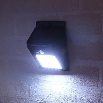 HomeDecorAndMore LLC Solar Lamp Wall Sensor Light Solar Lamp Wall Sensor Light