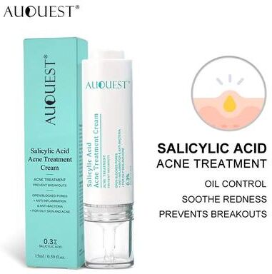 Inspired Finds AUQUEST Salicylic Acid Acne Face Cream Pore Refining & Blackhead Removal Niacinamide Moisturizer AUQUEST Salicylic Acid Acne Face Cream Pore Refining & Blackhead Removal Niacinamide Moisturizer