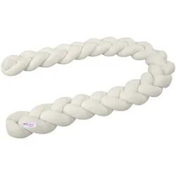 babybay® Nestchenschlange Waffelpiqué geflochten uni 280 cm