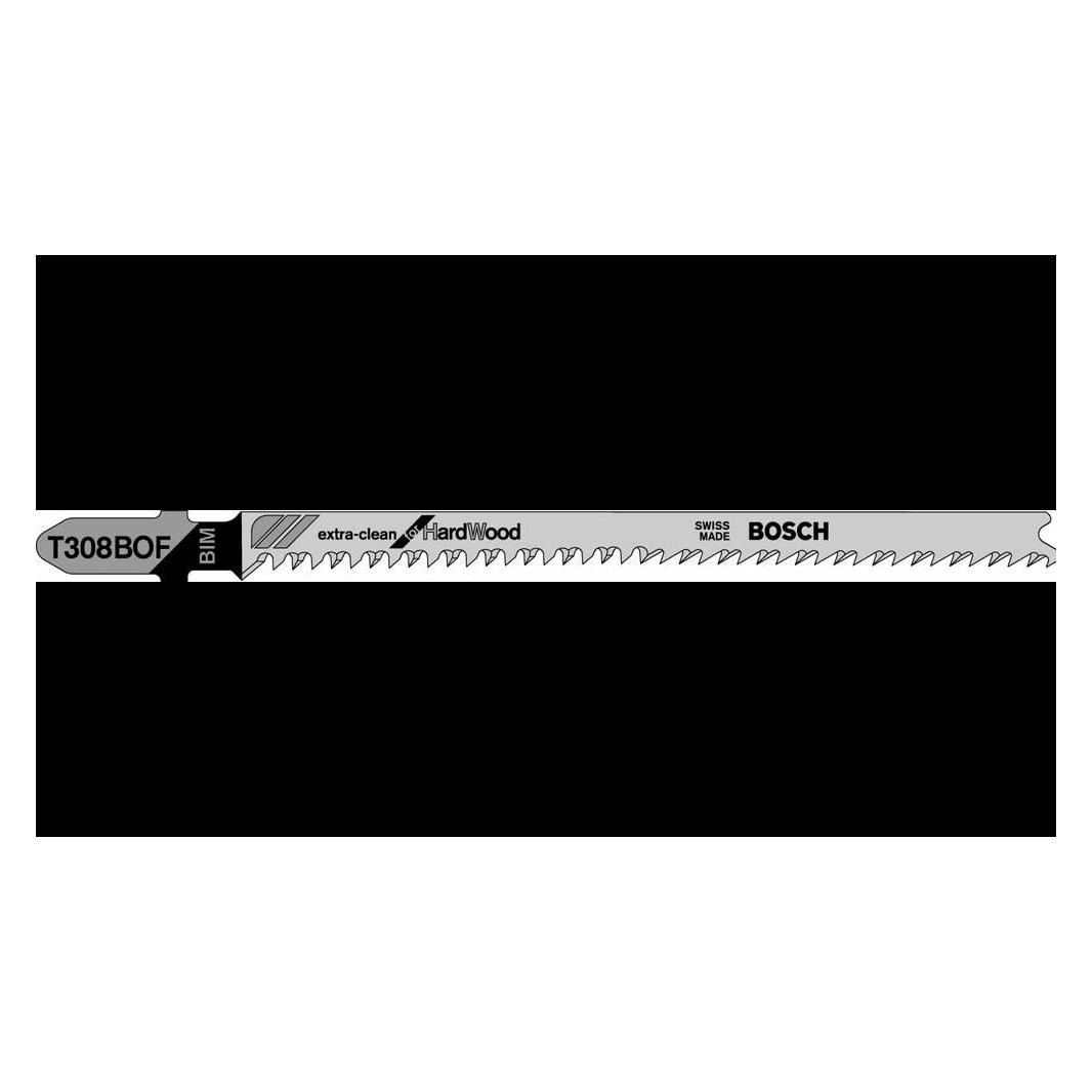 Bosch Professional Zubehör Stichsägeblatt Bimetall, T 308 (2609256A08)