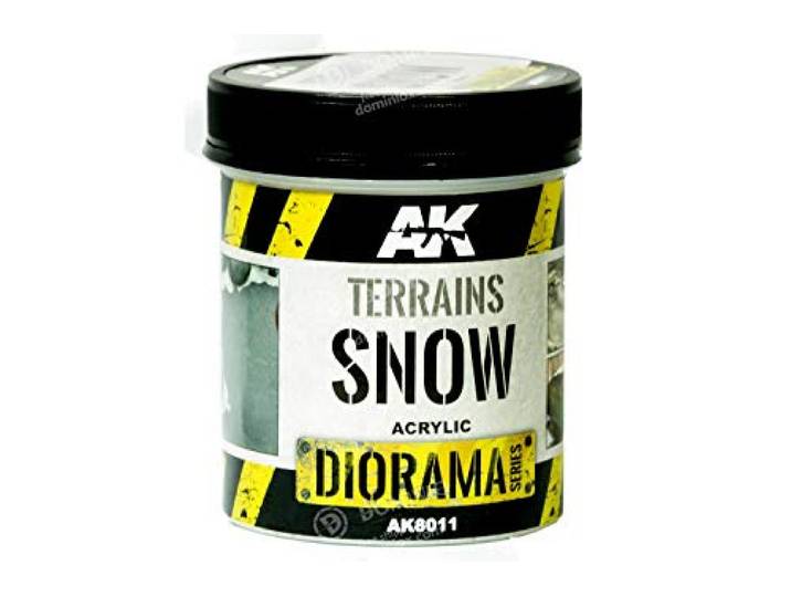 AK Interactive Terrain 250ml Sneeuw