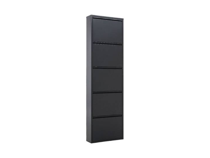 Schuhschrank „Odeo“ aus Metall Anthrazit Kave Home