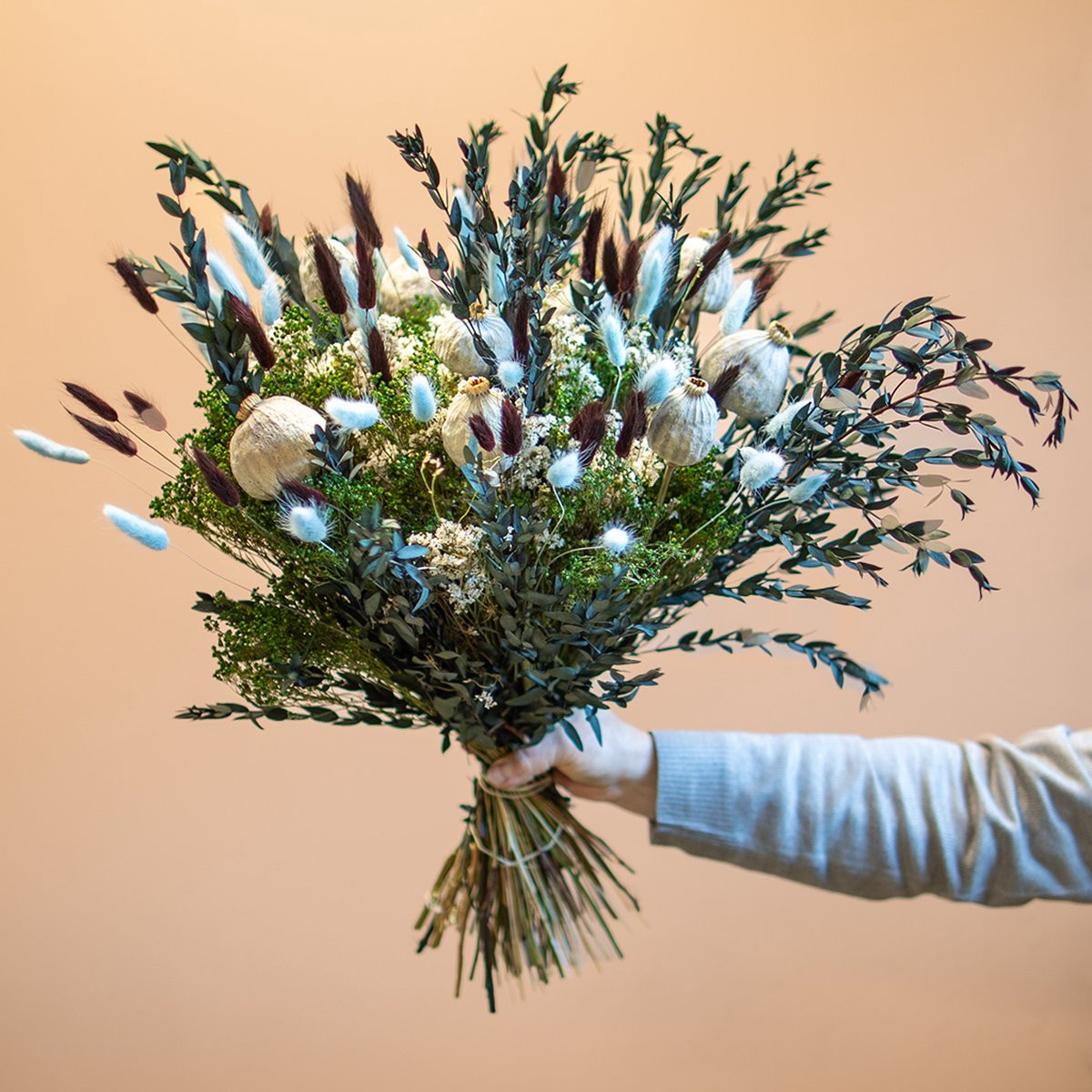 Roselin Deco Droogboeket met Droogbloemen