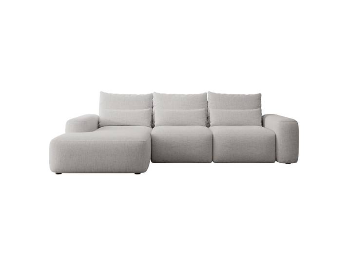 Ecksofa mit Schlaffunktion Carnos, L-förmig, mit zusätzlichen