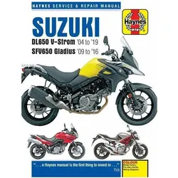 Suzuki DL650 V-Strom & SFV650 Gladius (04 - 19), Ratgeber von Haynes Publishing