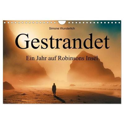 Gestrandet - Ein Jahr auf Robinsons Insel (Wandkalender 2027 DIN A4 quer), CALVENDO Monatskalender