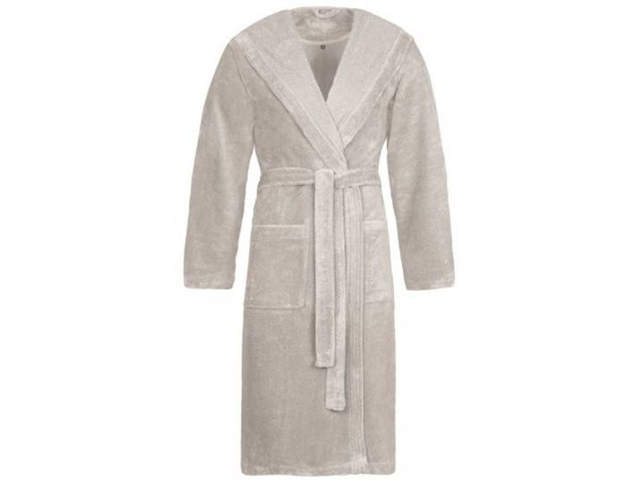 Vossen Bademantel Lynn XXL Stone 50 Prozent Baumwolle, 50 Prozent Polyester XXL - Material: 50% Baumwolle, 50% Polyester - Bademantel