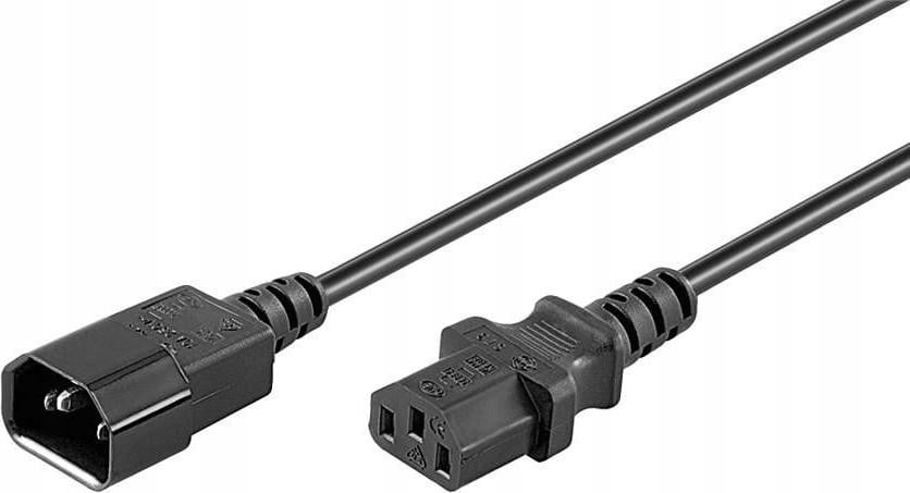 Microconnect PE040615 C13 naar C14 verlengkabel, 1,5 meter, H05VV-F, 250V, 10A