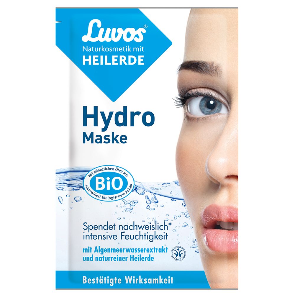 Luvos Heilerde Hydro Maske Naturkosmetik 2x7,5 ml Gesichtsmaske