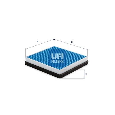 UFI Filter, Innenraumluft 3411300 für SMART