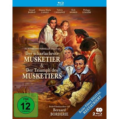Die Ritter von Pardaillan Doppelbox: 1. Der scharlachrote Musketier (1962) / 2. Der Triumph des Musketiers (1964) (beide Filme restauriert) [2 BRs],
