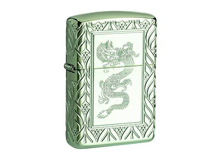 Zippo 150 Currency Design aansteker, messing, 5,83,81,2