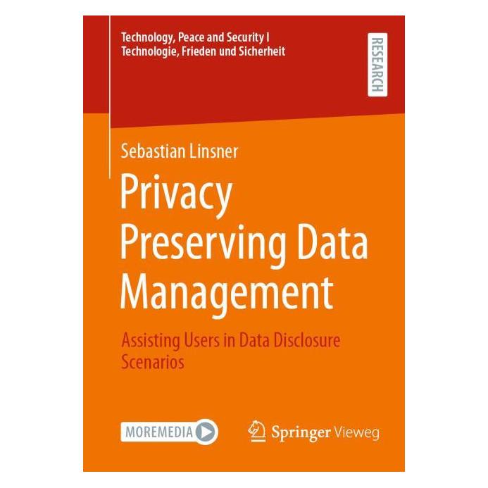 Springer Privacy Preserving Data Management (Englisch, Softcover, Sebastian Linsner) (55771265)