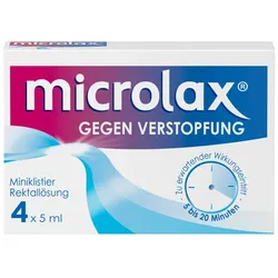 Microlax Rektallösung 4X5 ml