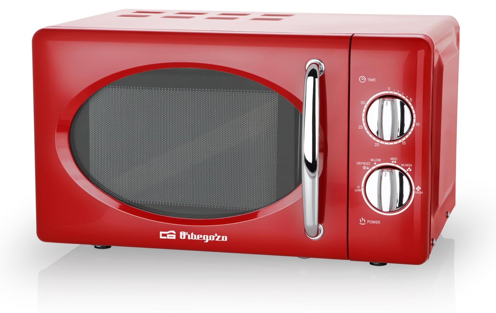 Orbegozo MI-2020 Magnetron, 20 liter, 700 watt, Rood