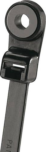 Panduit PLC1.5I-S8-C0 PLC1.5I-S8-C0 Kabelbinder 155mm 3.40mm Schwarz mit Befestigungsöse, UV-stabilisiert