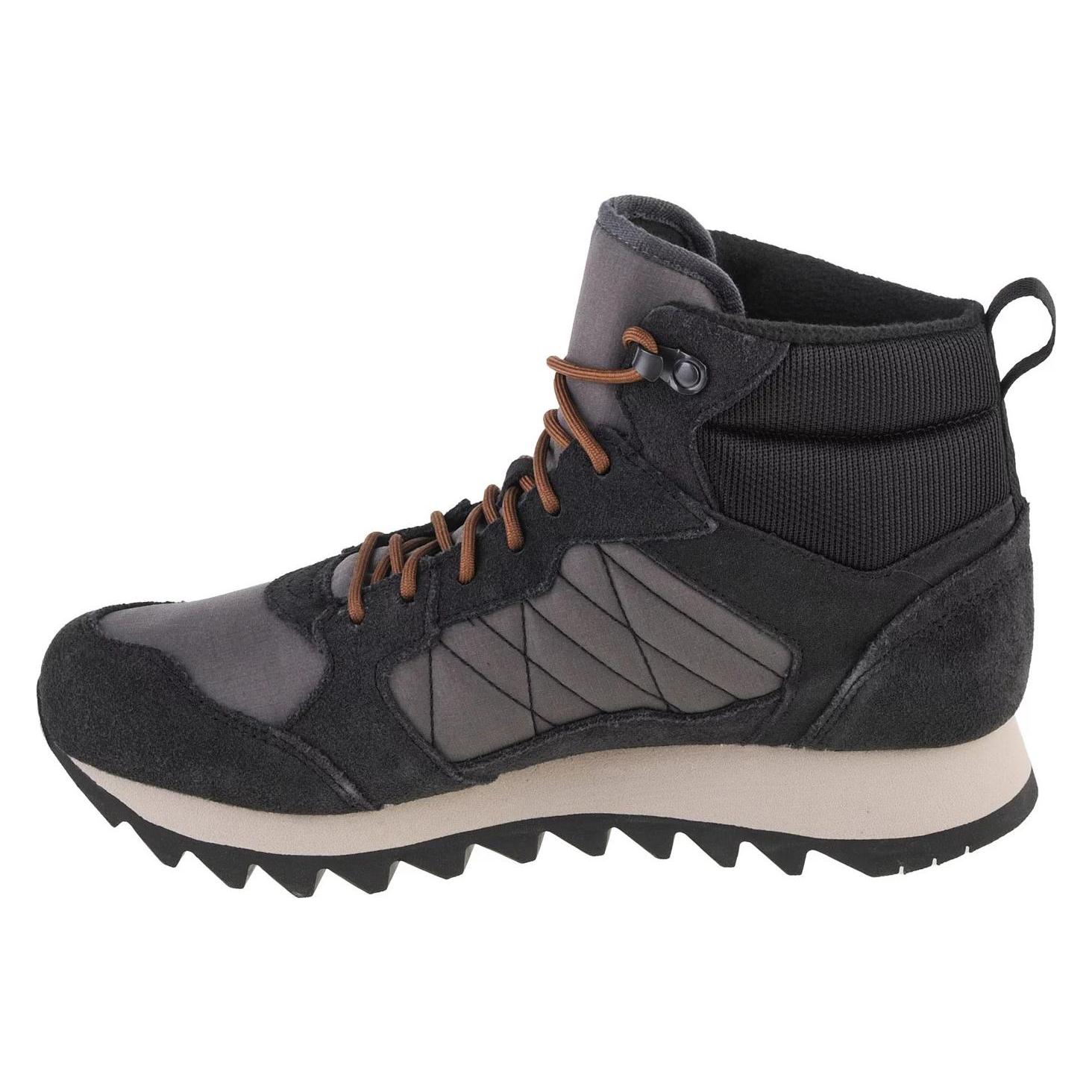 Merrell Alpine Sneaker Mid WP 2 Herren Trekkingschuhe Schwarz, Grösse 44 (44) (Alpine Sneaker Mid WP 2)
