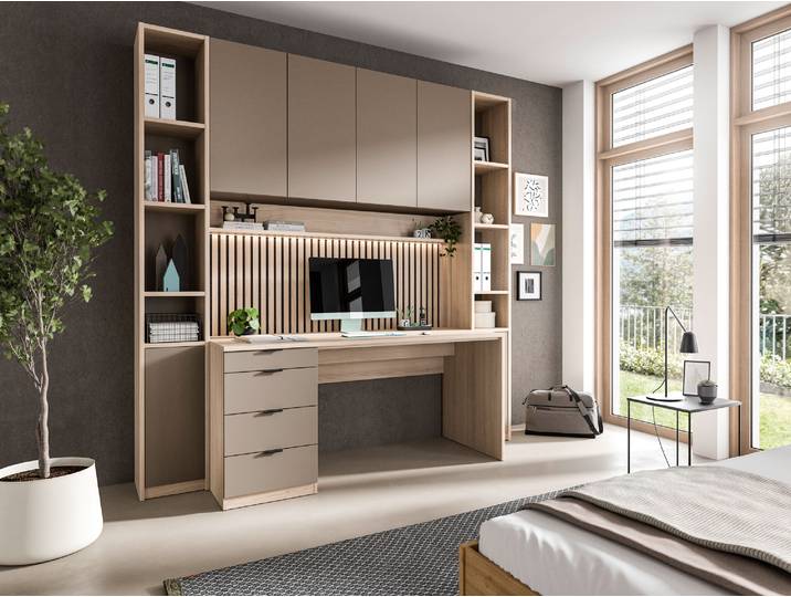OSLO Bürokombination, Material Dekorspanplatte