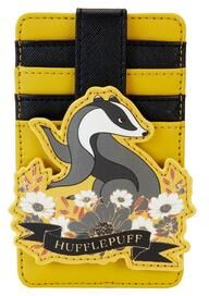 Women's Loungefly x Harry Potter Hufflepuff Card Holder Wallet Yellow by Loungefly in Yellow (Size ONE SIZE)