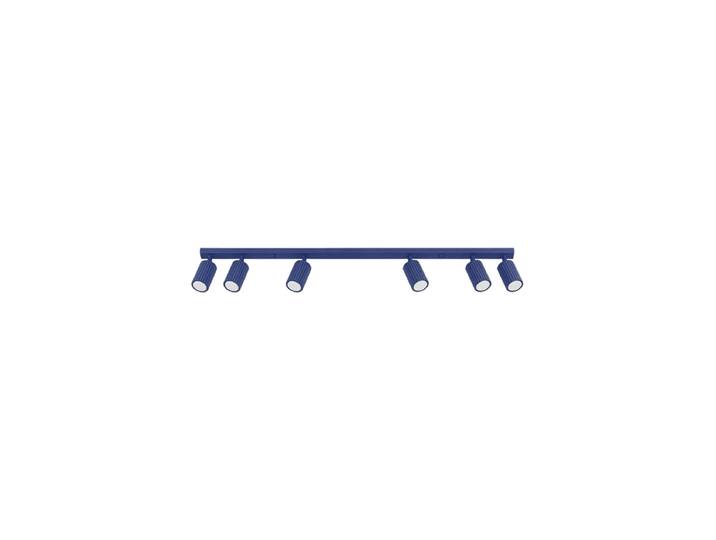 Design Deckenlampe „Karbon“ 6-Flammig Ultramarine Sollux Lighting