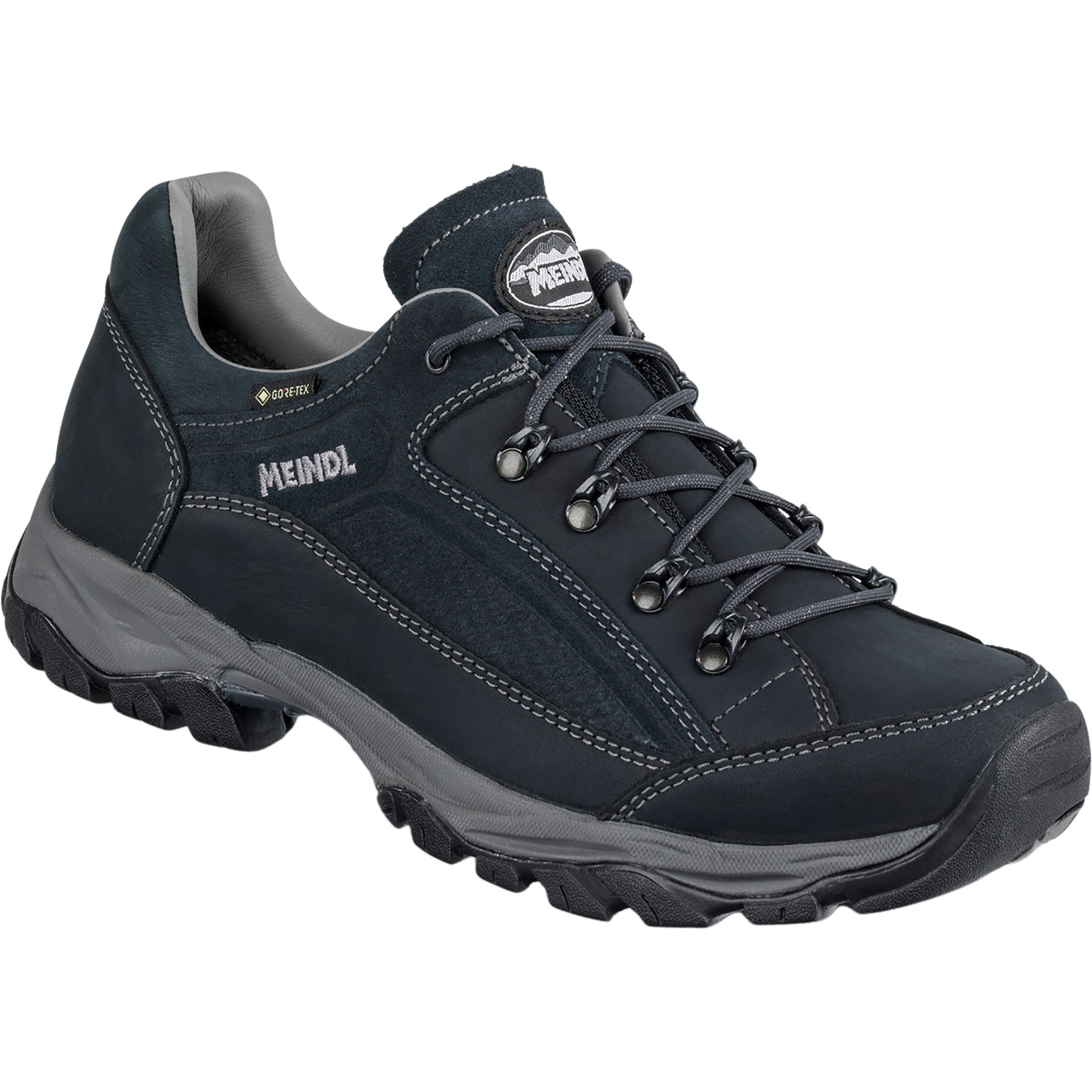 Meindl Atlanta GTX Herren Zustiegsschuhe blau Größe 46.5 Trekking Wasserdicht