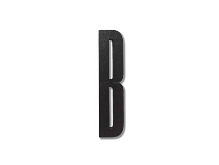 Design Letters 30201000B Lettres et Chiffres en Bois\, Noir\, Taille Unique