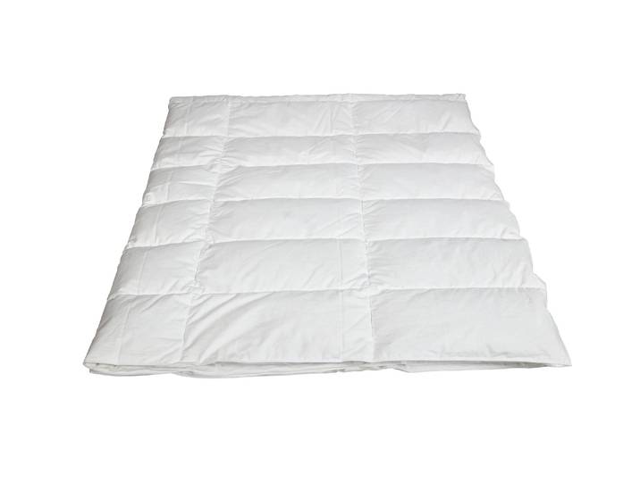 Daunenbettdecke ALBIS SWITZERLAND Arven 100 , weiss (weiß), B:200cm L:210cm, Obermaterial: 100% Baumwolle, Bettdecken, Daunenbettdecke