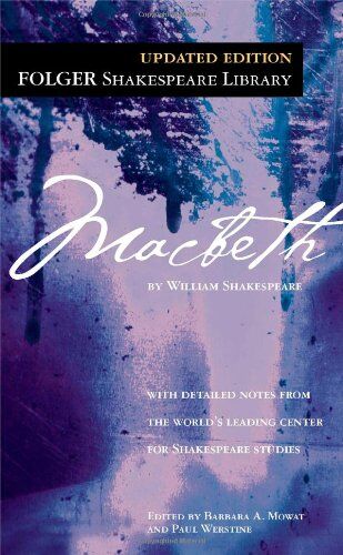 William Shakespeare - Macbeth (Folger Shakespeare Library) - Preis vom 01.10.2026 17:08:56 h