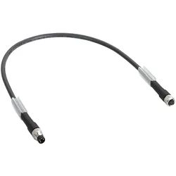 Schneider Electric TCSXCNDMDF03V Stromkabel Daisy Chain, gerade, 2 x M8 Stecker-Buchse, 0,3m