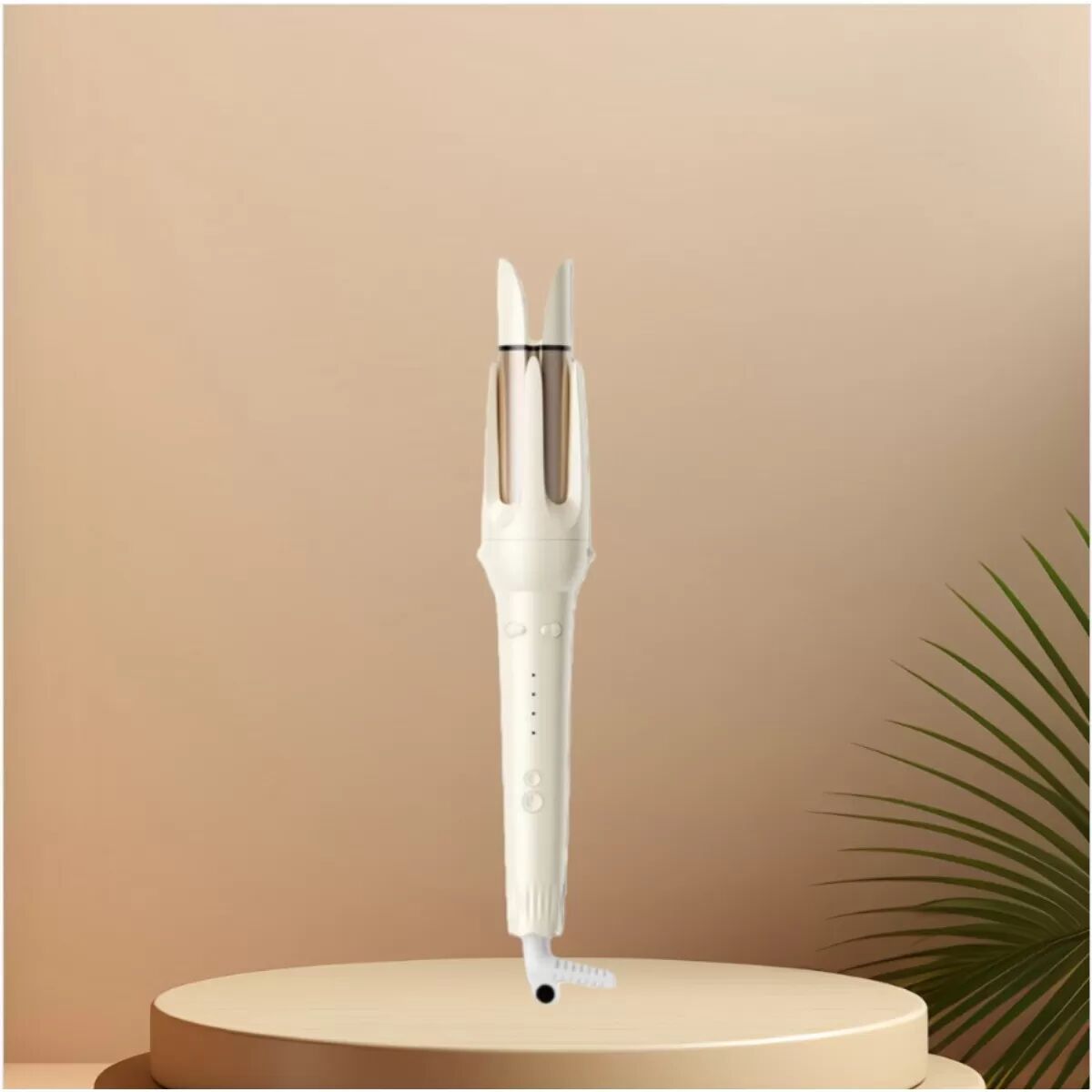 INF 3-in-1 Automatische rotierende Haarstylingbürste - Müheloses Styling Beige