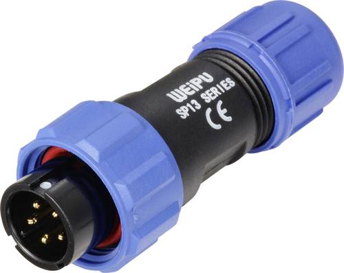 Weipu SP1310 / P 5 I Rundstecker Stecker, gerade Gesamtpolzahl: 5 Serie (Rundsteckverbinder): SP13