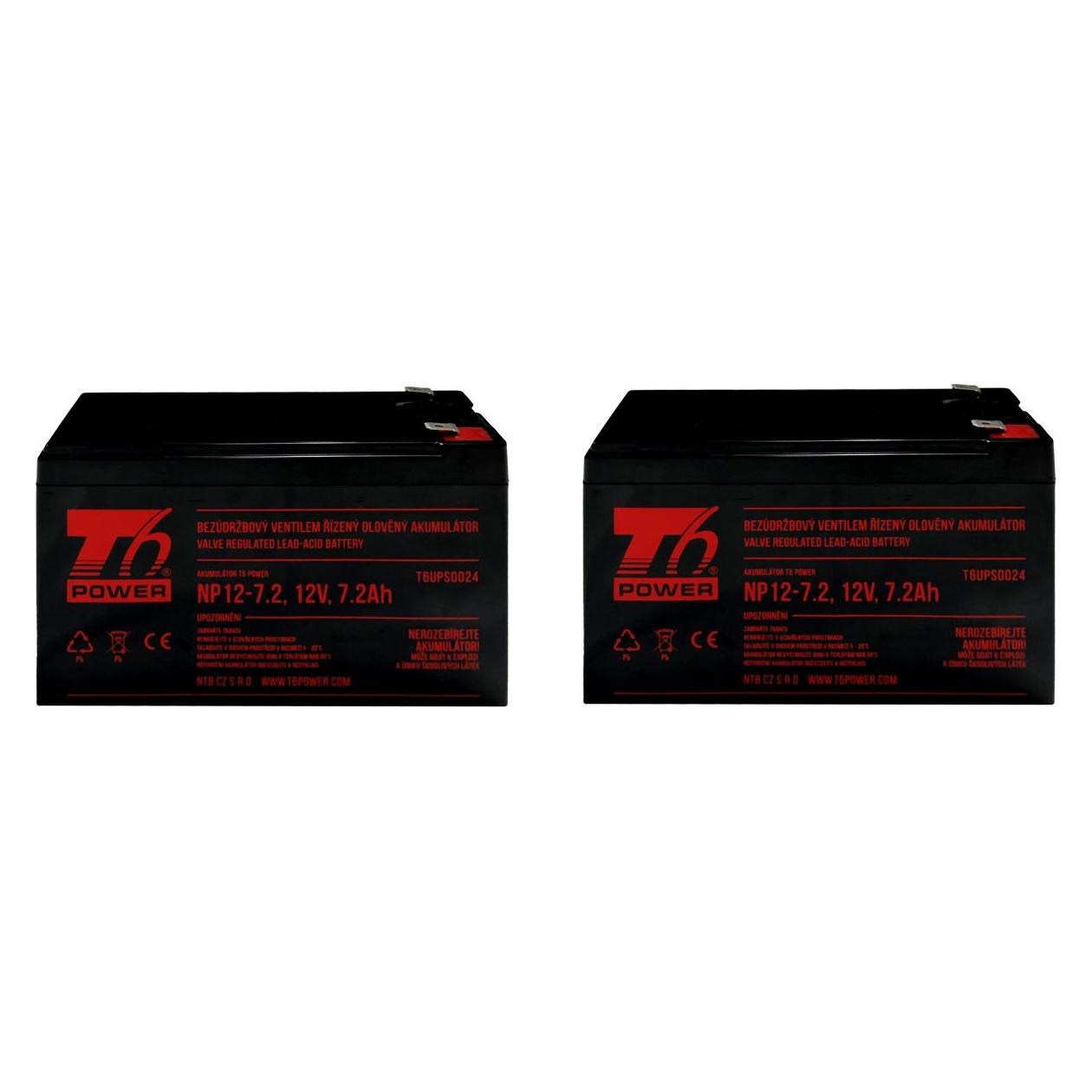 T6 Power RBC48, RBC109, RBC123, RBC22, RBC32, RBC33, RBC5, RBC9, RBC113 - battery KIT (T6APC0016)