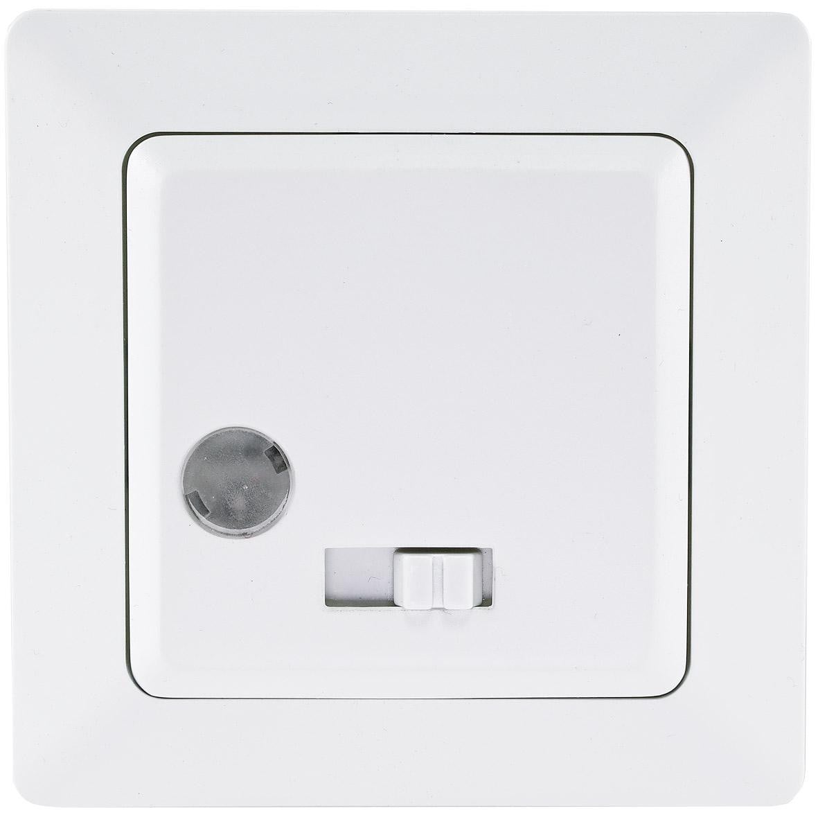 Chilitec MILOS Bewegingsmelder, 160°, mat wit, geschikt voor LED, 250V, inbouw, 2-draads