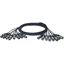 Alva 8x XLR – 8x XLR (2 m, XLR Kabel), Audiokabel