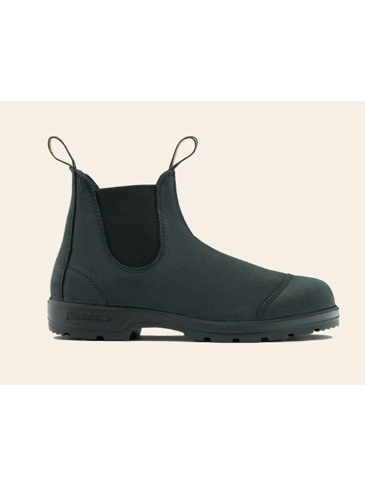 Blundstone Leder-Chelsea-Boots in Schwarz - 38