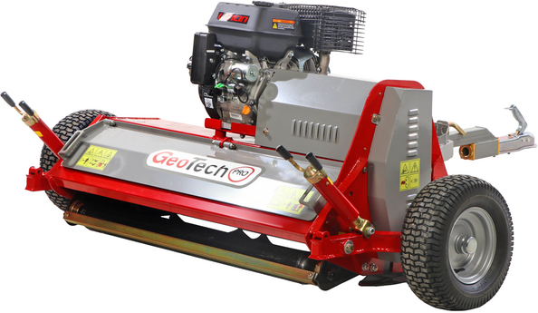 GeoTech Pro GTRB120 - Tondeuse débroussailleuse tracté pour quad - Loncin G420FD