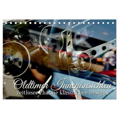Oldtimer Innenansichten (Tischkalender 2027 DIN A5 quer), CALVENDO Monatskalender