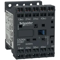 Schneider Electric CA2KN223B7 Hilfsschütz, 2S+2Ö, 24V 50/60Hz