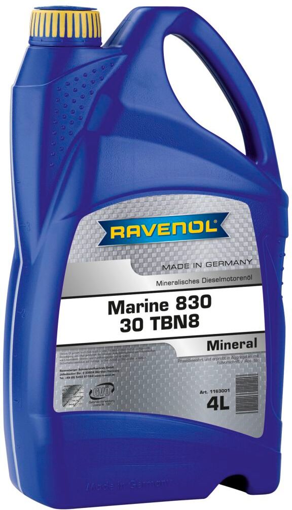 Motoröl 4T RAVENOL 1163001 830 SAE30 TBN8 4L
