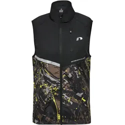 Newline, Damen, Laufjacke, Gilbert Gilet Women (XS), Grün, Braun, XS